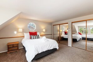 Kabin Comfort, 3 kamar tidur, balkon, pemandangan gunung | 3 kamar tidur dan didekorasi berbeda-beda