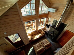 Villa, Parkblick | Wohnzimmer