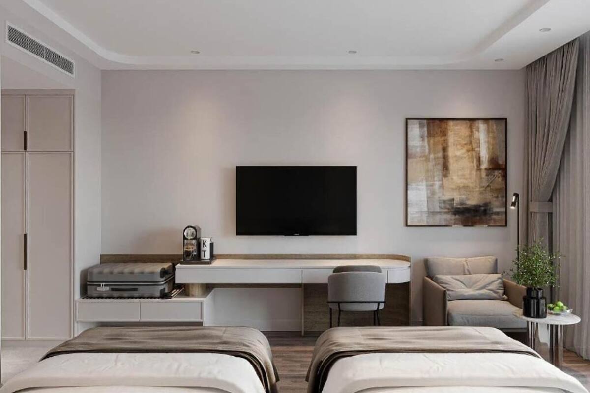 Family Suite | Desk, laptop workspace, free WiFi