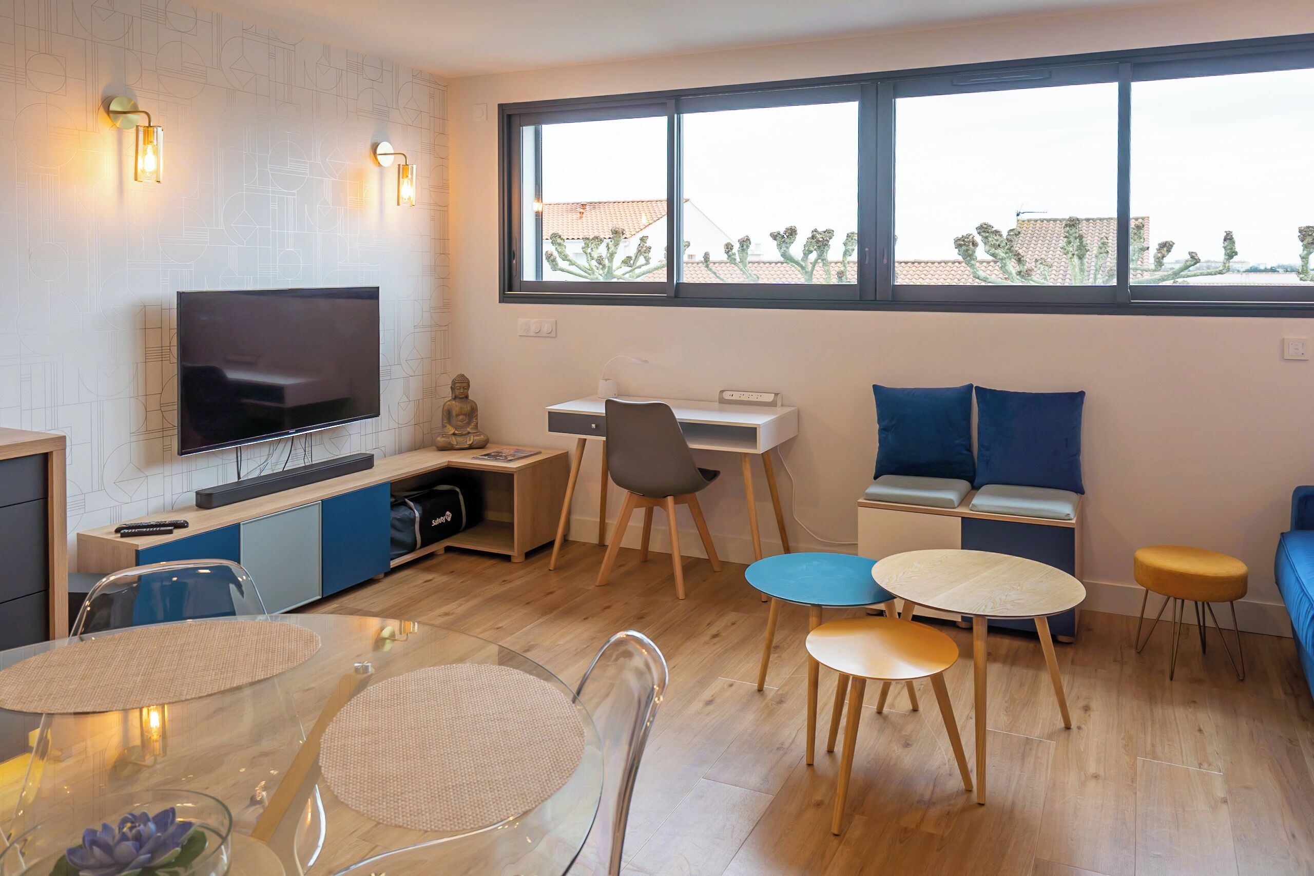 Appart "Cozy" (50m²) Climatisé, Wifi - Idéalement Situé - Parking Privé, Netflix - Puilboreau