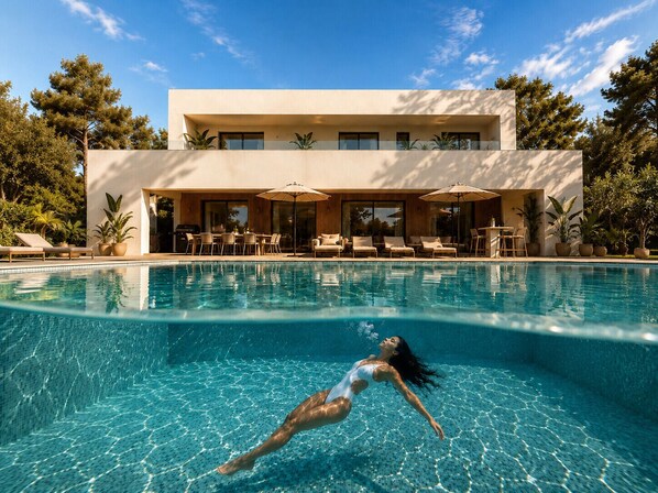 Piscine chauffée