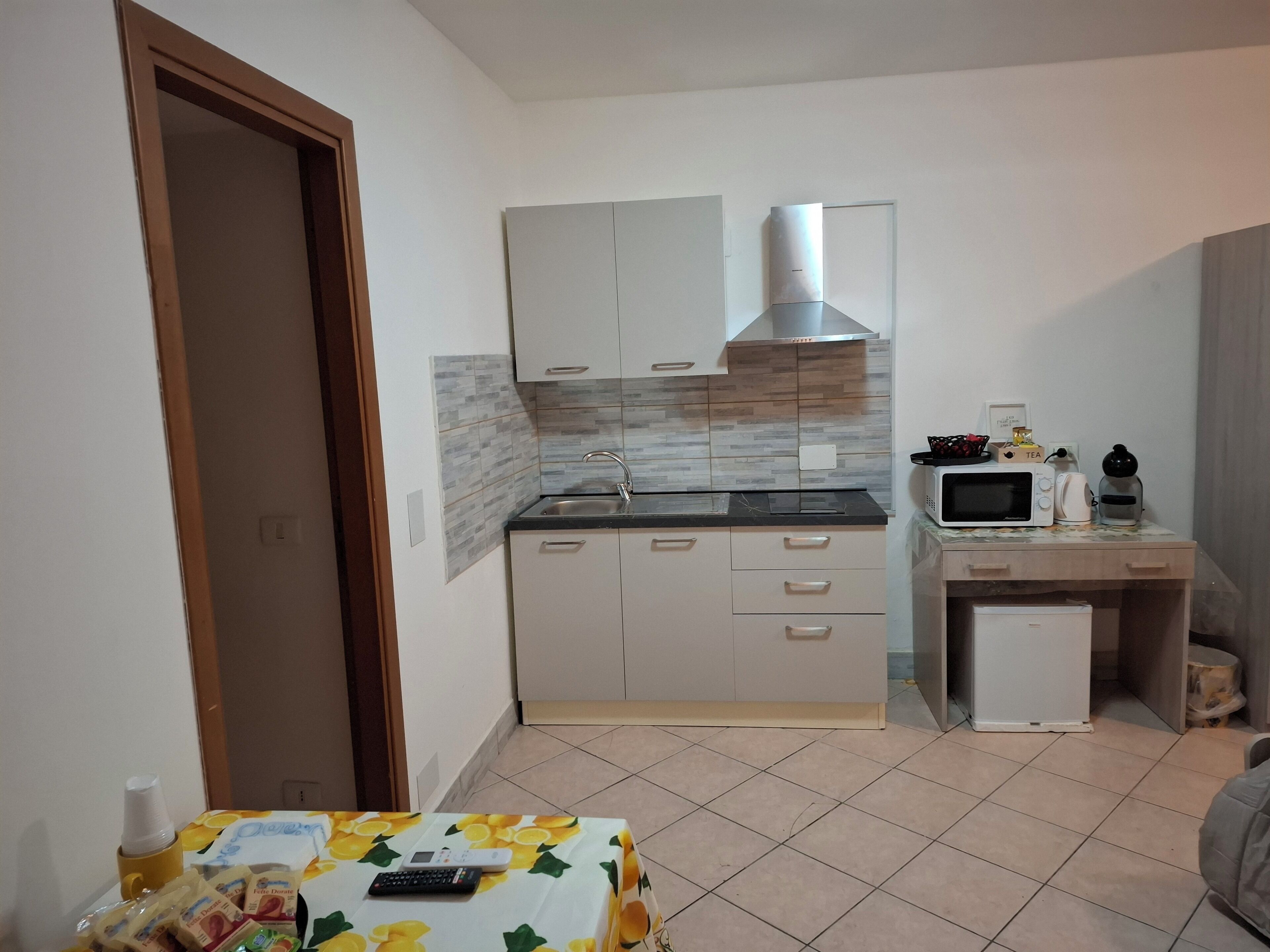 Classic-Studio, Balkon, Stadtblick | Eigene Küche | Mini-Kühlschrank, Mikrowelle, Herdplatte, Kochgeschirr/Geschirr/Besteck