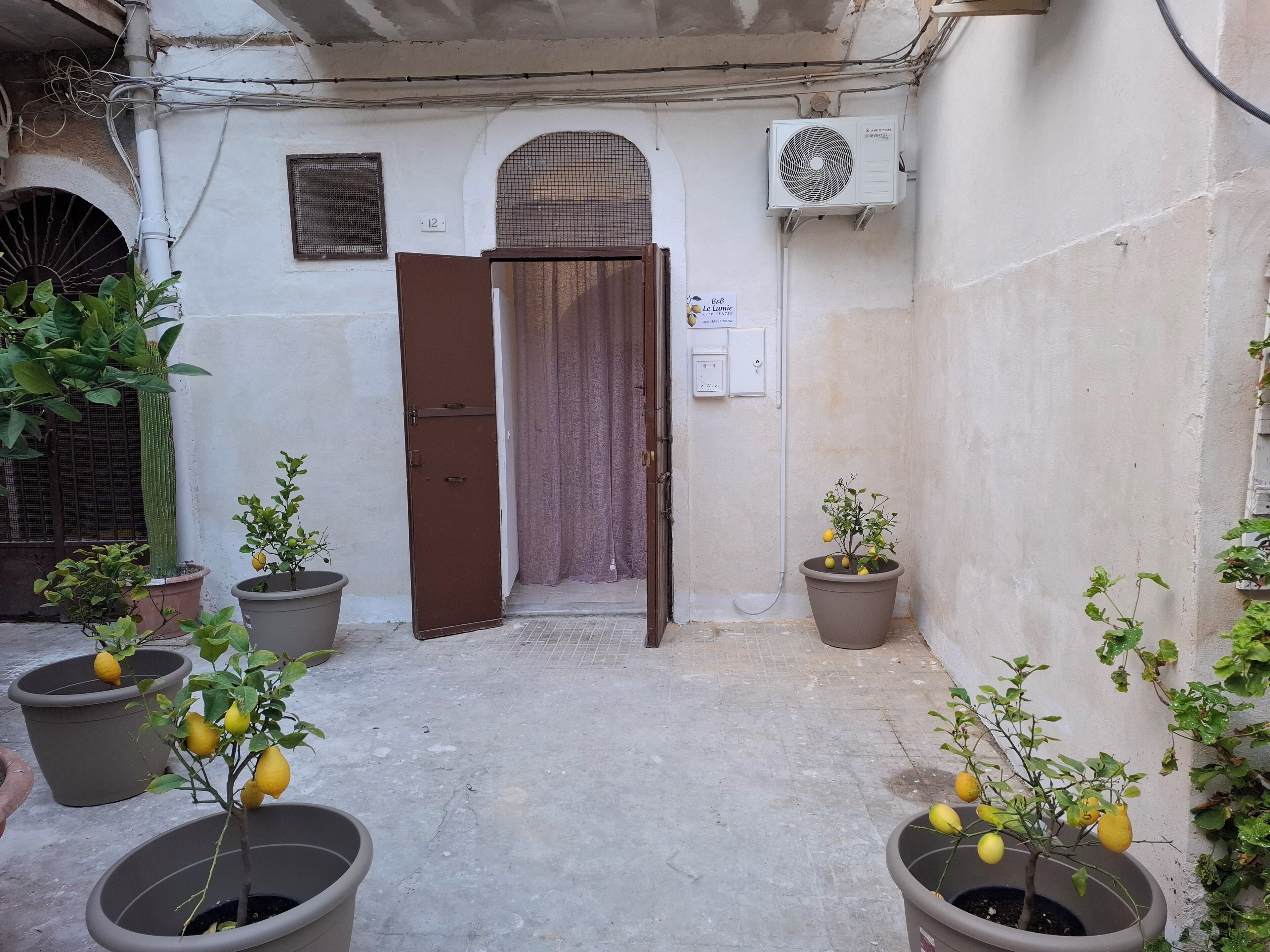 Majoituspaikan julkisivu