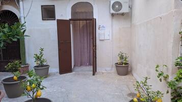 Majoituspaikan julkisivu