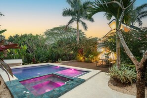Outdoor pool - Ocean Gardens: Private Retreat, Private Pool & BBQ (Esterillos Oeste)