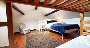 1 chambre, fer et planche à repasser, Wi-Fi