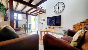 Living area - SMALL HOUSE BEACH PORT AND TOWN CENTER ON FOOT - WITH WIFI (Capbreton)