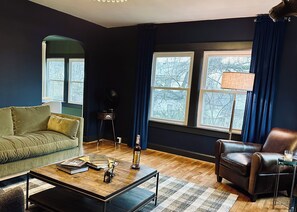 TV connectée, cheminée