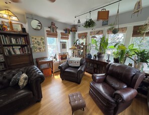 TV connectée, lecteur de DVD, livres, médiathèque