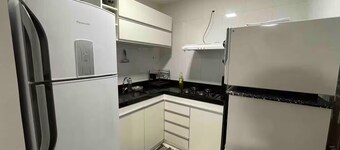 Studio apartment 13 minutes from Asa Norte with a touch of art and incredible views