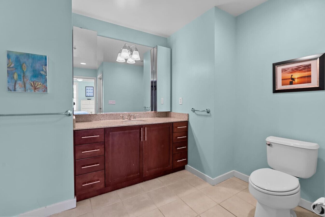 Step into your getaway retreat and enjoy modern comforts with a cozy vibe.