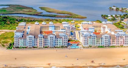 New! Island Breeze/3Bd/Oceanfront/ Beach/Pool/Gym