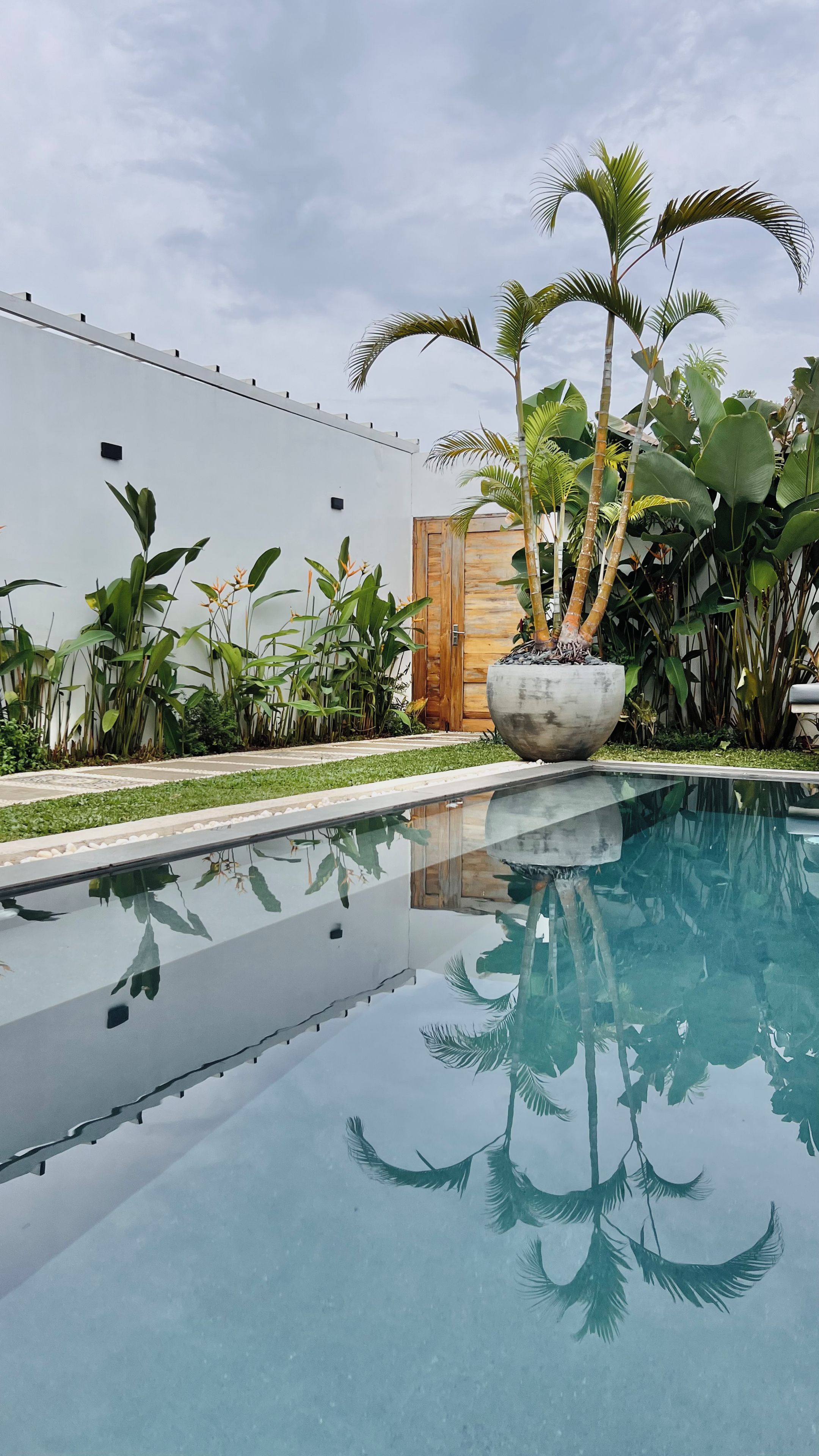 Villa luxueuse, 2 chambres, piscine privée, vue sur la piscine | Terrasse/patio
