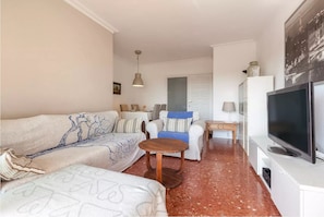 Apartment, 4 Schlafzimmer, Balkon, Gartenblick | Wohnzimmer