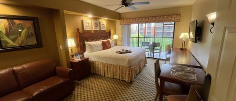 1 slaapkamer, een strijkplank/strijkijzer, gratis wifi, beddengoed