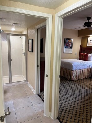 1 makuuhuone, silitysrauta/-lauta, ilmainen Wi-Fi, vuodevaatteet