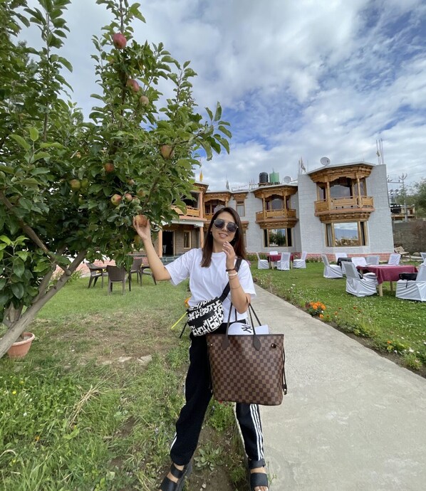 Façade de l’hébergement - soirée/nuit