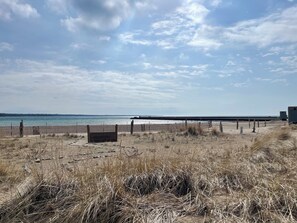 Sun loungers, beach towels