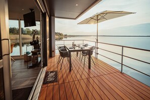 Balcony - Hausboot am Grabendorfer See (Vetschau/Spreewald)