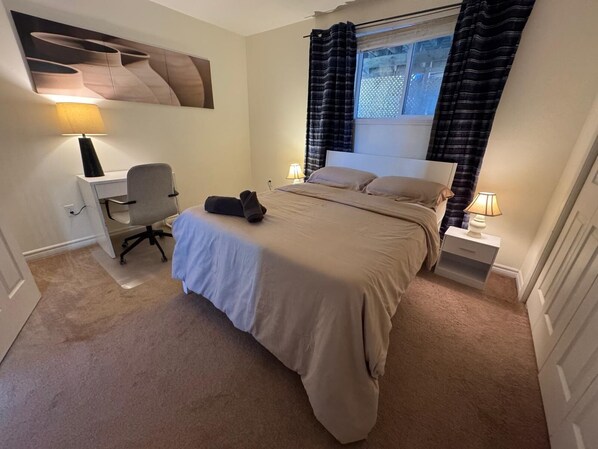 1 bedroom, WiFi, bed sheets