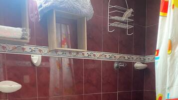 Towels, soap, toilet paper