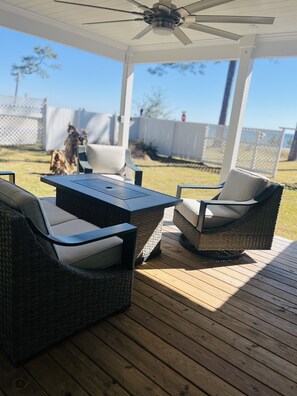 Terrace/patio - The Bay House with an Amazing view of the Bay! (Eastpoint)