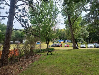 Rustic campground in charming Welch with WiFi access