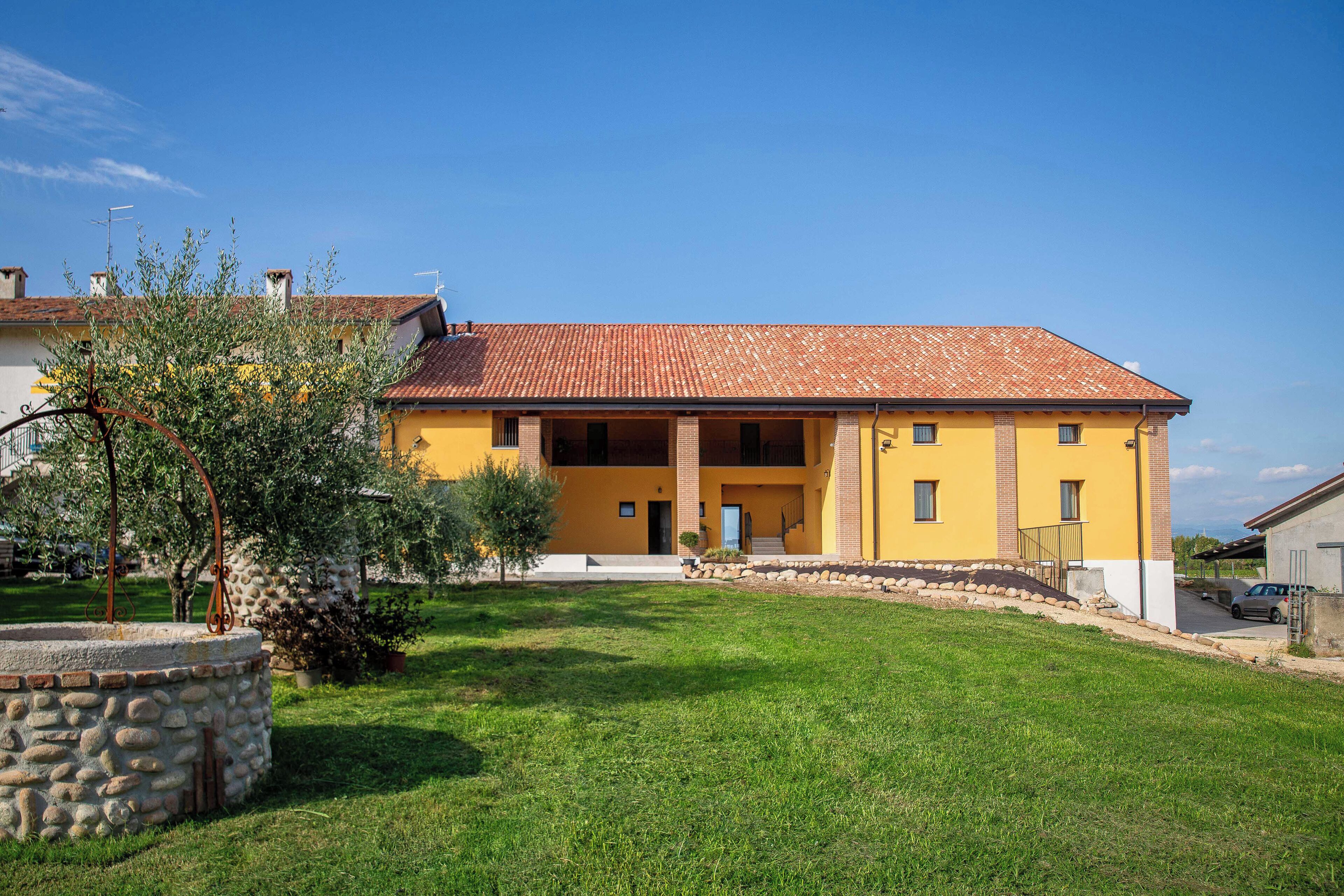 Fassade der Unterkunft