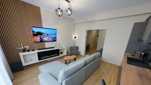 Leilighet, ikke-røyk, balkong | Oppholdsområde
