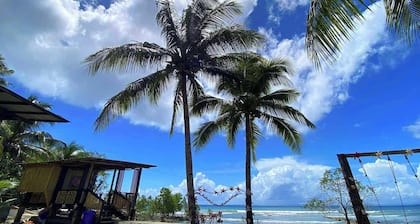 Charming 3-bedroom resort with WiFi, AC in peaceful Surigao Del Sur privatebeach