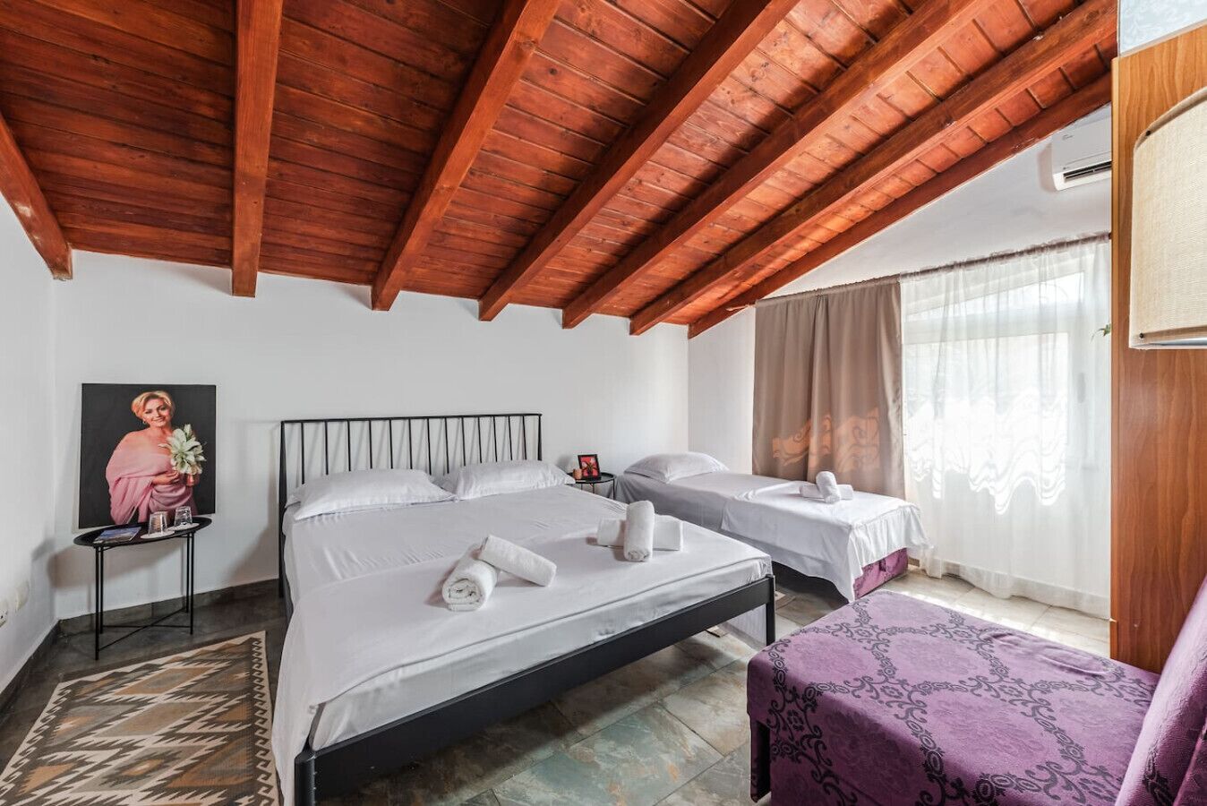 1 bedroom, desk, iron/ironing board, WiFi