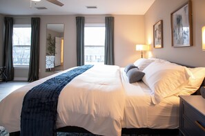 5 chambres, fer et planche à repasser, Wi-Fi, draps fournis