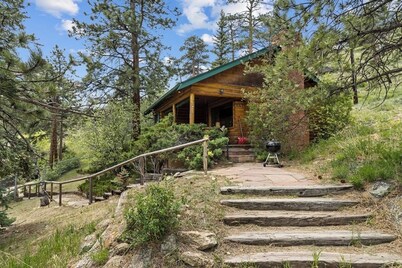 "Historic Mountainside Cabin At Braeside"  Pet friendly.
