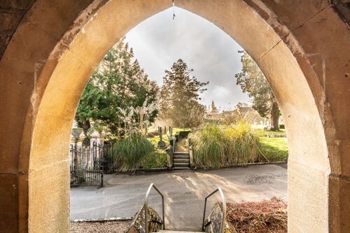 Charming character lodge in cemetery grounds