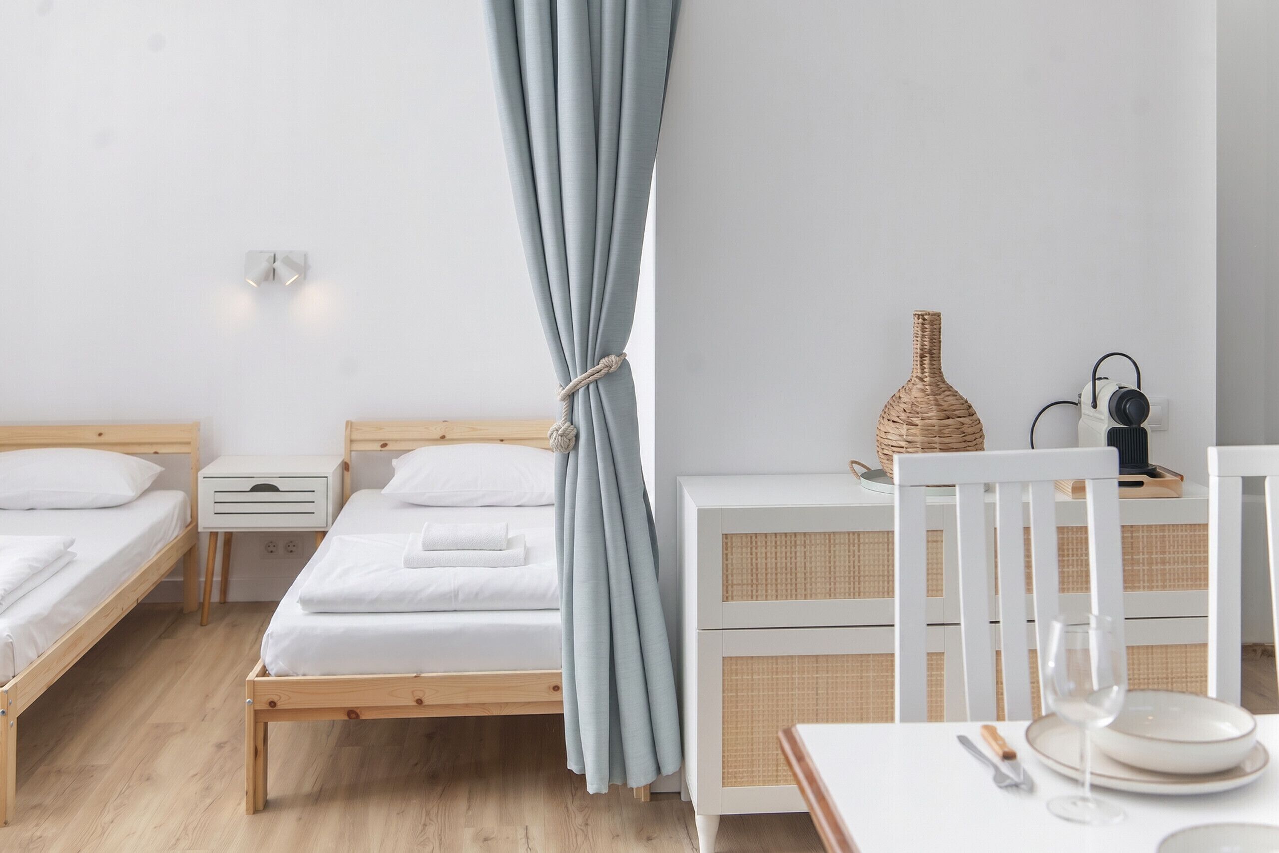 2 bedrooms, iron/ironing board, free WiFi, bed sheets