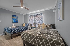 2 habitaciones, wifi y ropa de cama 