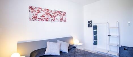 2 bedrooms, iron/ironing board, travel crib, WiFi