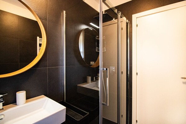 Shower, hair dryer, bidet