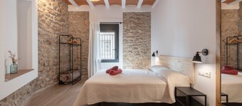 Appartement 'Les Carolines' met privé terras, Wi-Fi en airconditioning