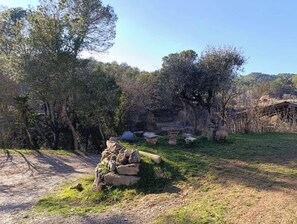 Overnattingsstedets uteområder