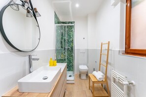 Shower, hair dryer, bidet