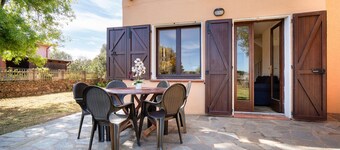 Apartamento 'Nibaru 1 Mare' con terraza compartida, jardín compartido y Wi-Fi