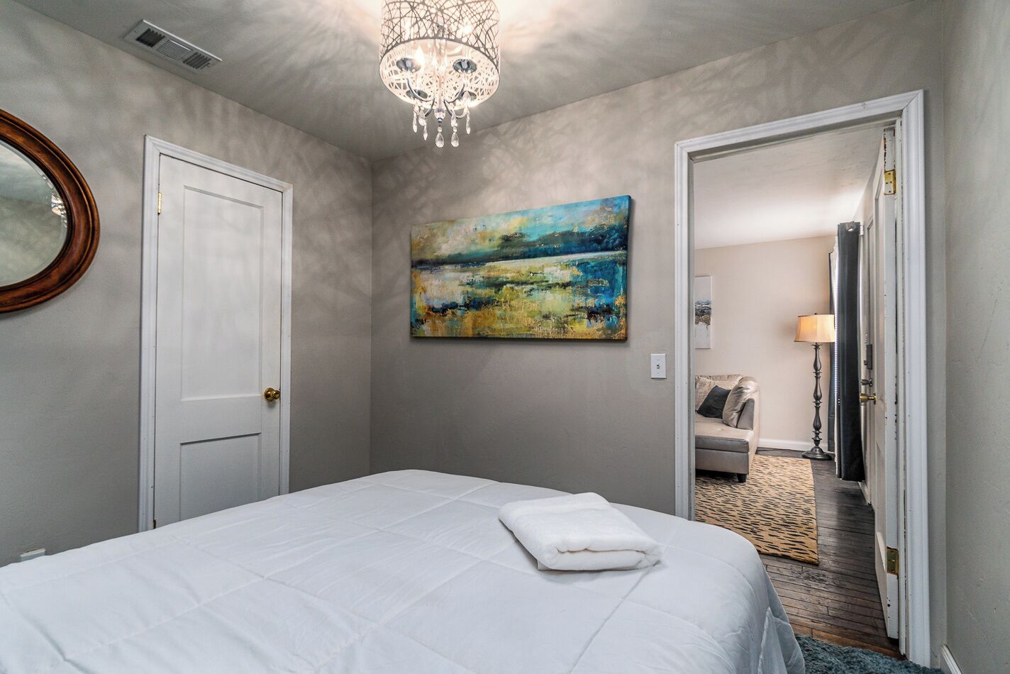 2 habitaciones, wifi gratis y ropa de cama 