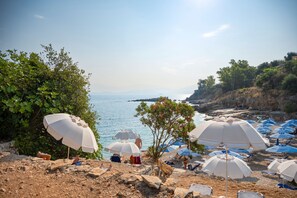 Beach - Relaxing Corfu Escape at Agrili – Panoramic Views, Aircon, Parking (Sinies)