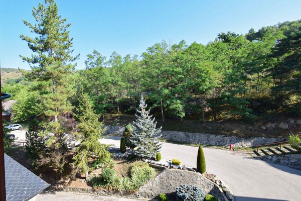 Blick von der Unterkunft