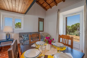 Dining - Holiday Home 'Lua' with Sea View, Shared Pool and Wi-Fi (Aljezur)