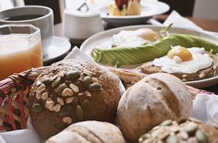 Desayuno continental incluido todos los días
