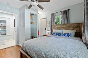 1 chambre, fer et planche Ă repasser, Wi-Fi, draps fournis
