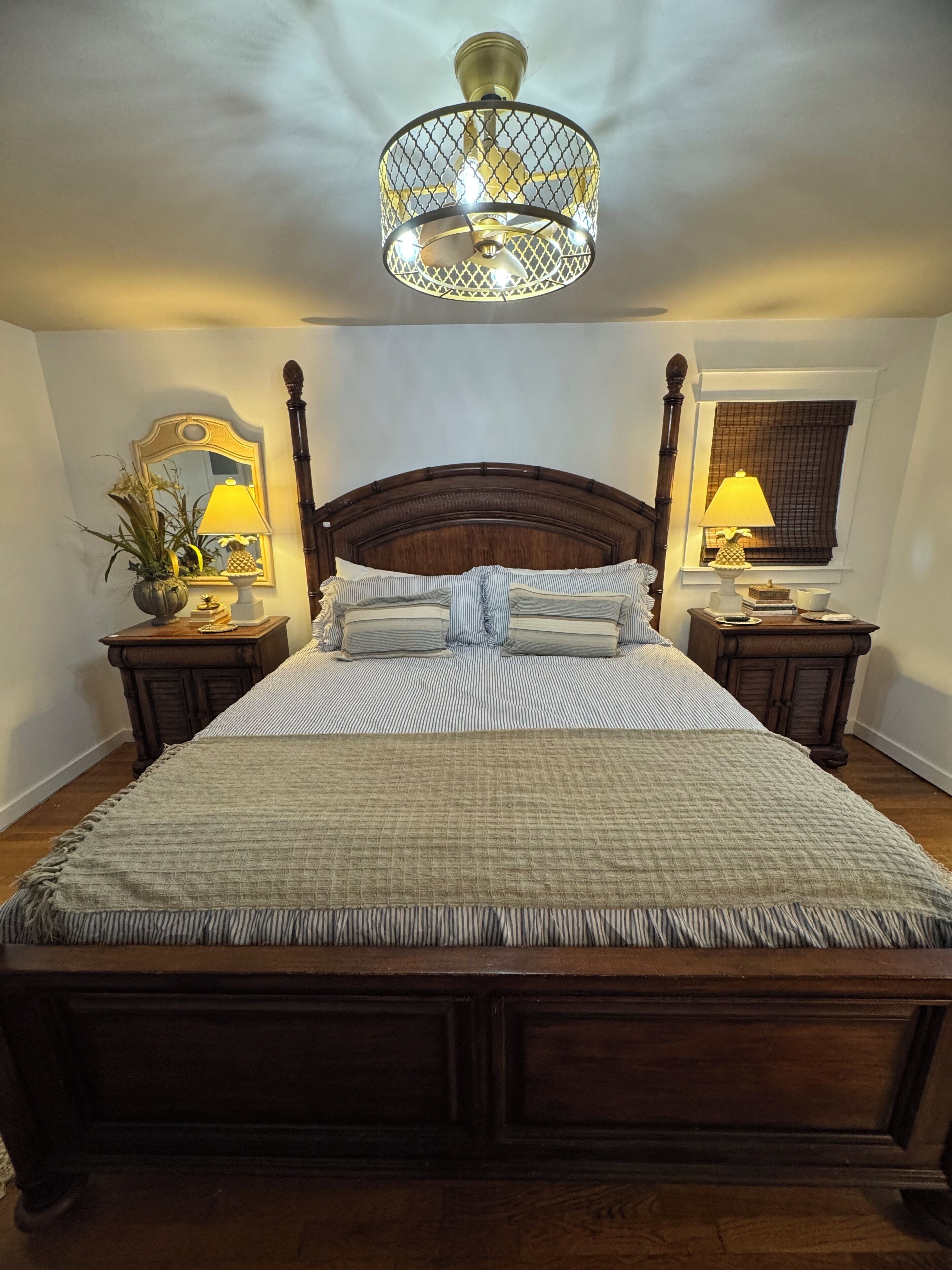 3 bedrooms, iron/ironing board, free WiFi, bed sheets