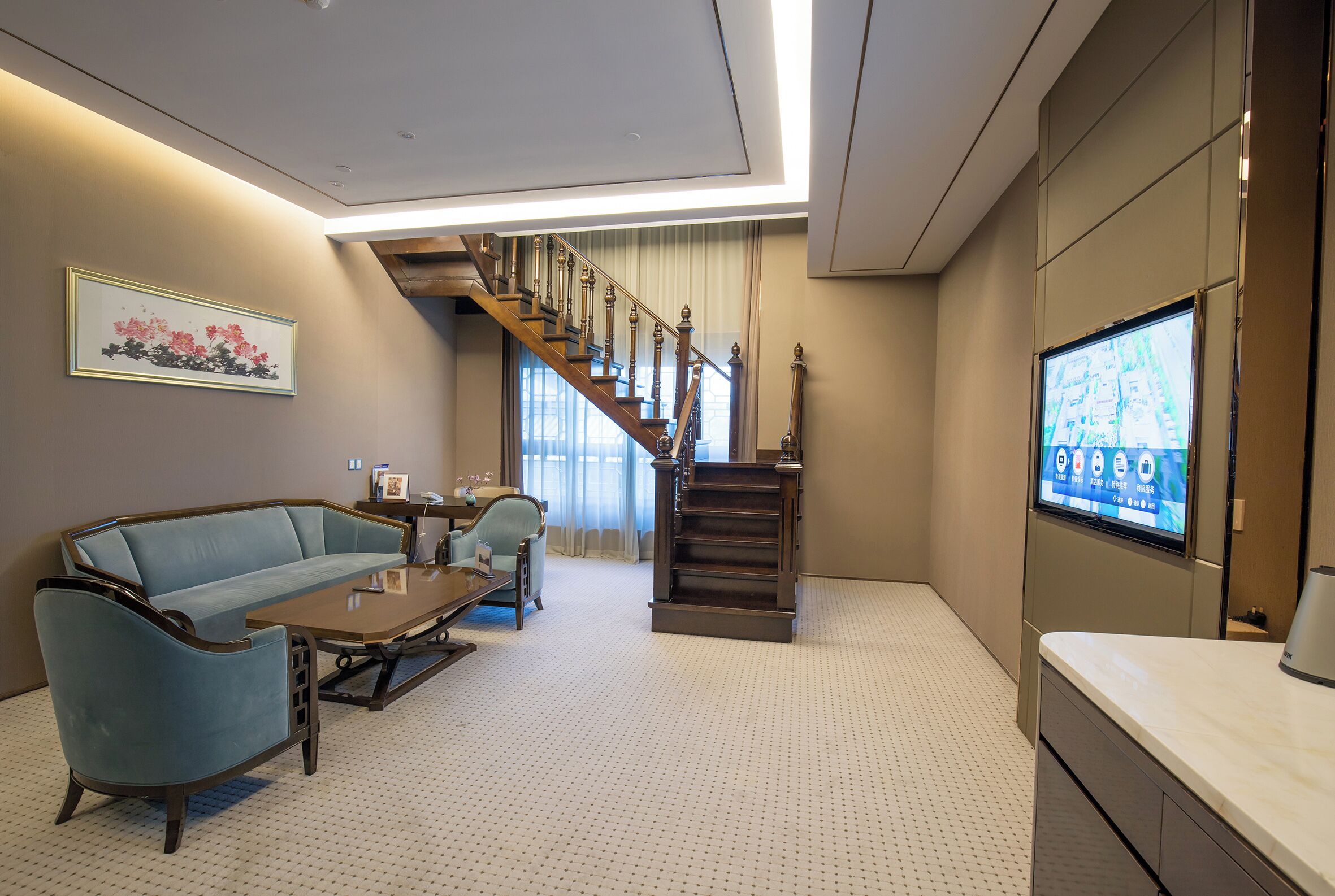 Deluxe Loft, 2 Bedrooms, 2 Bathrooms, Garden View | Premium bedding, down duvets, pillow-top beds, in-room safe